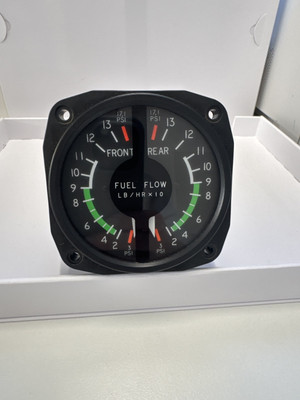 6221G73(Alt: C662040-0104) United Instruments Dual Fuel Flow Indicator