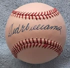 Ted Williams Signed Autograph Rawlings OAL Bobby Brown Baseball Red Sox JSA LOA