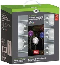 Smart Solar Classic Majestic Palo Luce - Confezione da 5