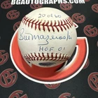 Bill Mazeroski Autographed OMLB Baseball Signed Beckett BAS Pittsburgh Pirates