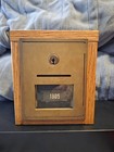 Vintage 1950's Corbin Post Office Box Door Bank With Key Very Nice — photo 1