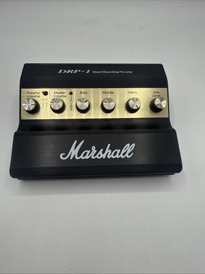 Marshall DRP-1 Direct Recording Preamp Preamplifier Guitar Effect Processor