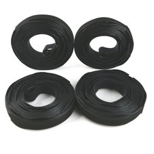 FindTape Hook-N-Loop Quick Tie Cable Ties: 1/2 in. x 8 in. Black  100 straps