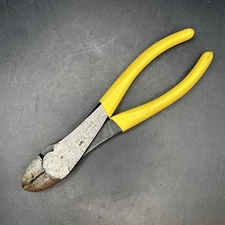 IDEAL INDUSTRIES INC. 35-029 8-inch Diagonal-Cutting Pliers - Silver, Yellow USA