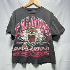 Atlanta Falcons NFL Looney Tunes Shirt Unisex Cartoon T shirt Black tee HN3822