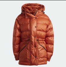 Adidas by Stella McCartney Mid-Length Puffer Jacket 420 Retail GU1601 XL