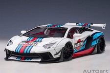 AUTOart Lamborghini Aventador Liberty Walk LB-Works Limited Edition Martini 1:18