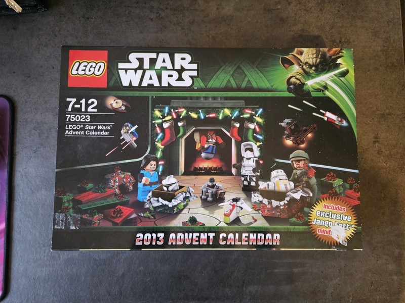Lego 75023 Star Wars Advent Calendar Rare 2013 COMPLETE