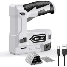 Bielmeier Electric Staple Gun, 2 in 1 Lithium-ion Electric Stapler, 4V Cordle...