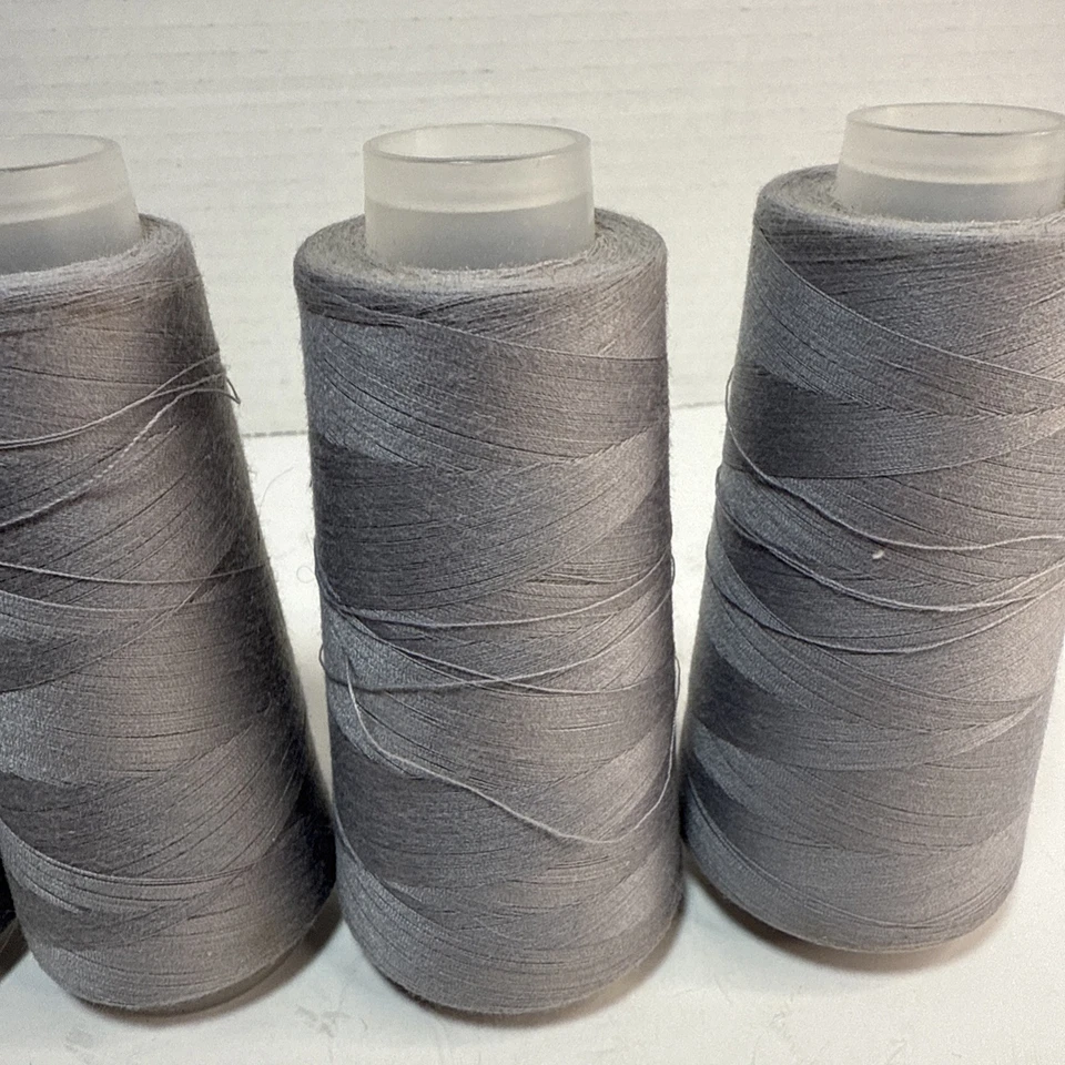 Beachwood Ltd Overlock Thread 100% Spun Polyester 3.0oz Grey Thread- - Image 3 of 4