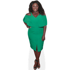 Danielle Brooks (Green Dress) Life Size Cutout