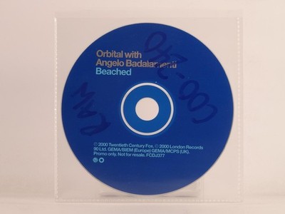 ORBITAL WITH ANGELO BADALAMENTI BEACHED (Y1) 1 Track Promo CD Single including P