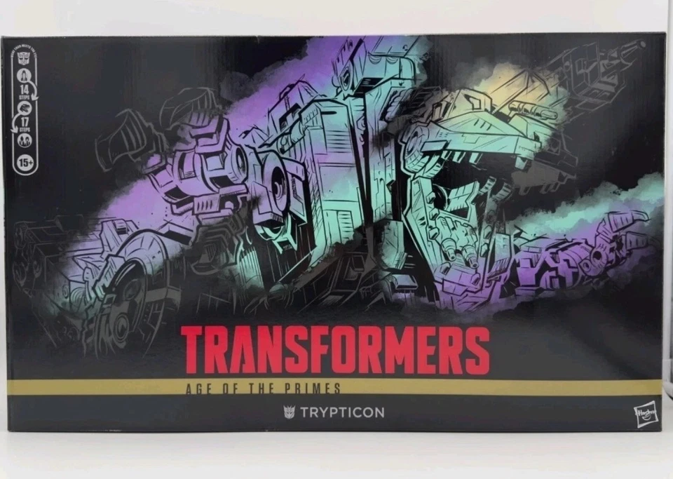 HASBRO 2025 TRANSFORMERS AGE OF THE PRIMES G1 TRYPTICON TITAN CLASS RARE CHASE!! - Image 2 of 4
