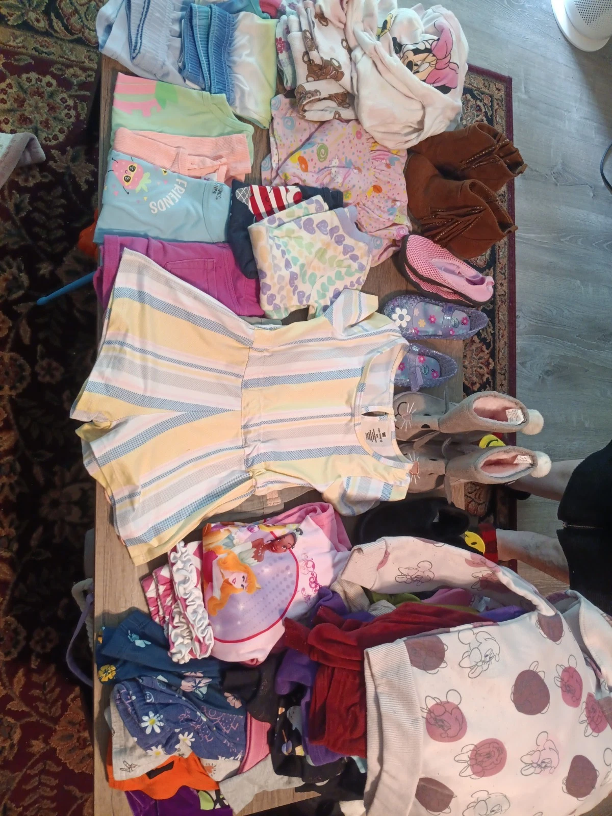 Baby Girl 4T 56pc Mixed Clothing Lot Cotton Blend Multicolor Floral