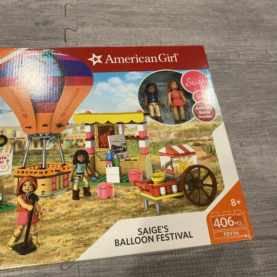 Mega Construx American Girl “Saige's Balloon Festival” Construction Set NIB - Image 2 of 4