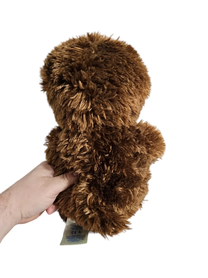 18" Build-a-bear Sloth BAB Retired 2016 Build A Bear Brown W/Attachable Paws - Image 4 of 4