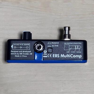 【 GUN 】EBS MULTI COMP EBS MultiComp Blue Label Bass Pedal