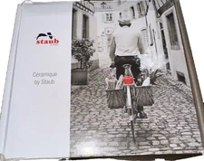 Staub Artichoke Basil  Ceramic Bakeware Mini .5 Qt New