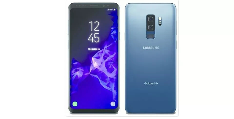 Samsung Galaxy S9+ - 64 GB - Coral Blue (Unlocked) for sale