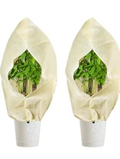Bonviee Plant Covers for Freeze Protection, Yellow, 2 Pack
