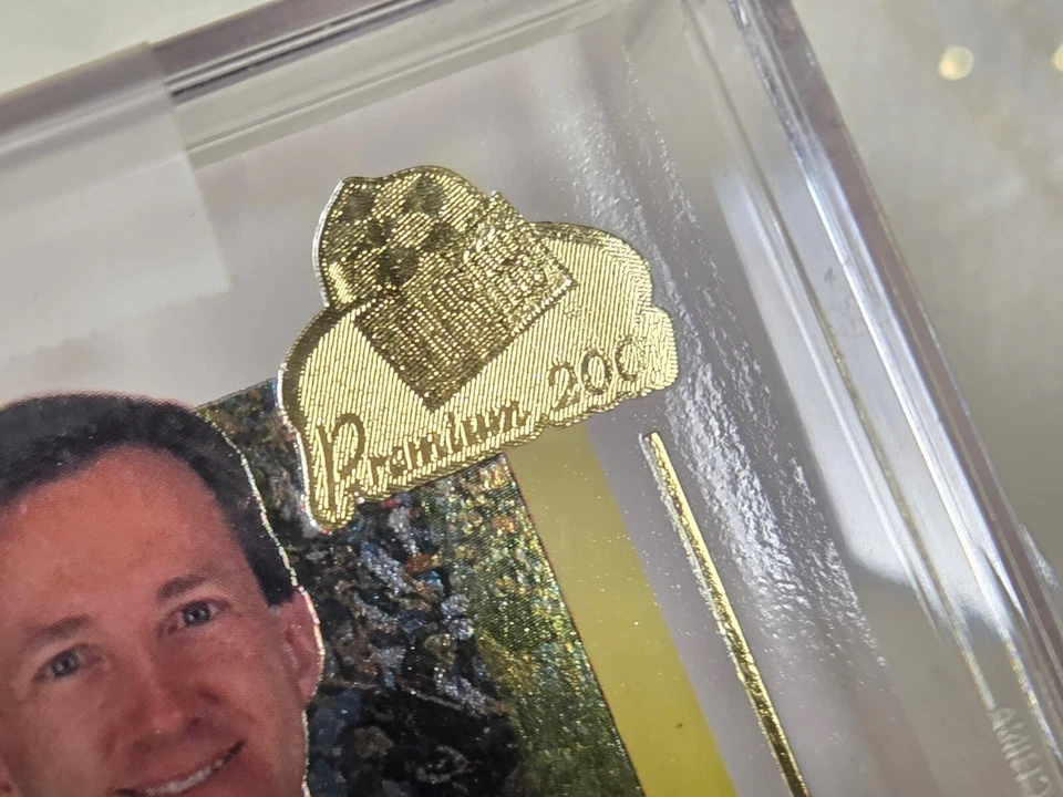 2001 Press Pass Premium Racing Silver Complete Set 1 - 81 - Image 3 of 4