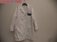 NWOT - Cintas Unisex Adult White Soprano's Lab/Meat Coat, Size 2XL