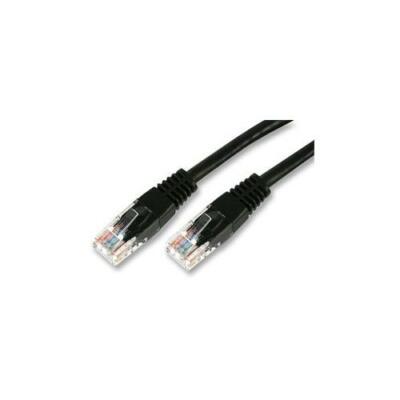 500 Clip Per Cavo Tondo 4,5 Mm - Pro-Power, Nere, Resistenti, Per Cavo Telefonico E CAT5