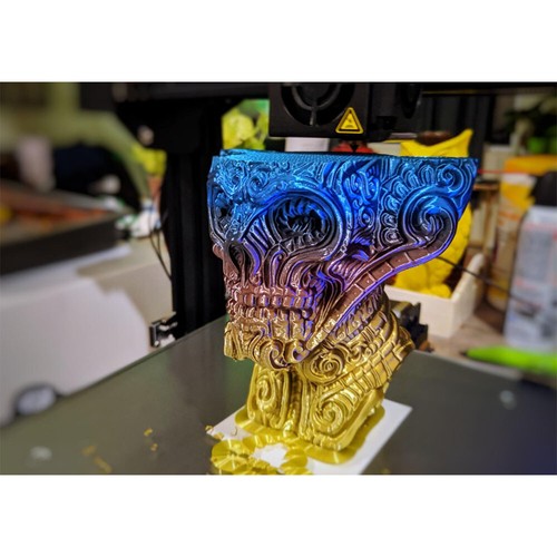 3D Printer Silk Rainbow Multicolor PLA Filament 1.75mm 1KG Multi Color Changing - Picture 4 of 11