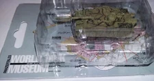 Takara 1/144 World Tank Museum 1. Germany Tiger I Tank. In camouflage. (#1)