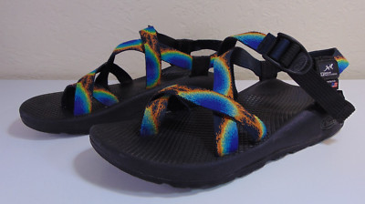 Chaco Womens National Park Foundation Z2 Classic Sandals Size 9 Black Multicolor