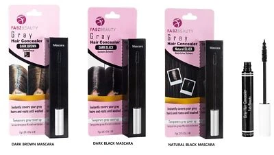 Cover Your Grey Hair Women Men Instant Colour Gray Roots Touch-up Mascara/Stick