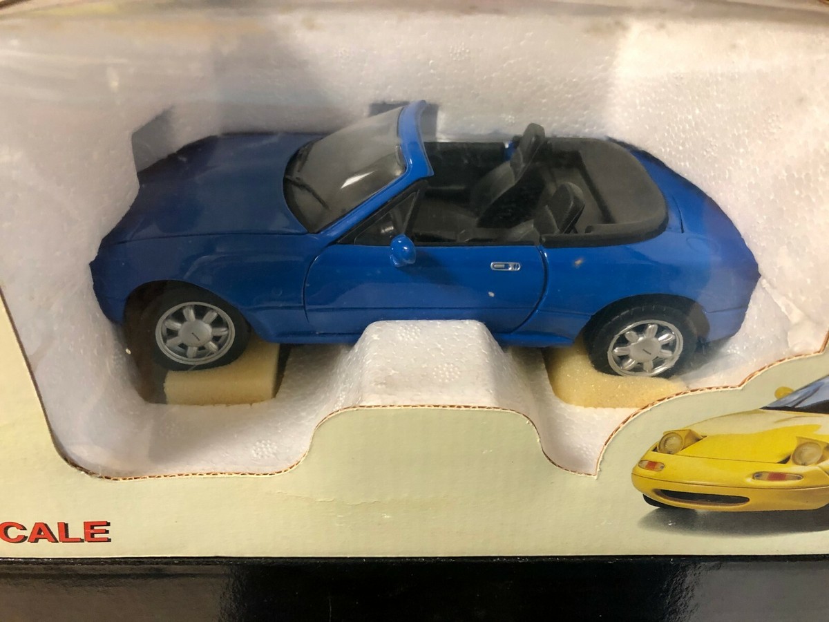 MAZDA MX-5 MIATA BLUE by KYOSHO 1:18 BRAND NEW IN SLIGHTLY