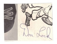 Don Lock Cut Signature! Signed! Washington Senators! Phillies Baseball Autograph