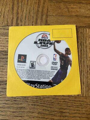 NBA Live 2004 Playstation 2 Game