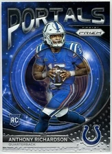 2023 Panini Prizm - Portals #PO-5 Anthony Richardson (RC) IND