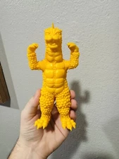 Y-MSF GABARA Yellow Godzilla Sofubi Marusan Bullmark Kaiju Marmit Rare!