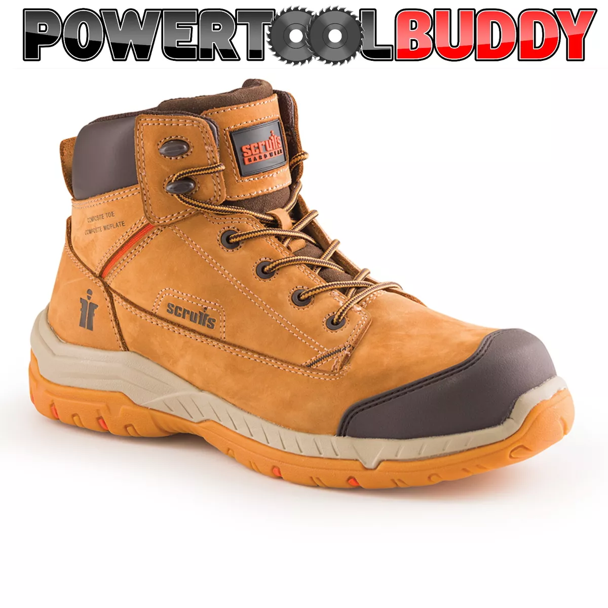 Tan steel hotsell toe cap boots