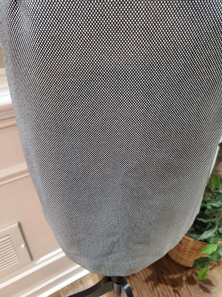 Vestido para mujer Tahari gris poliéster cuello redondo sin mangas hasta la rodilla talla 10 Foto 4 de 4
