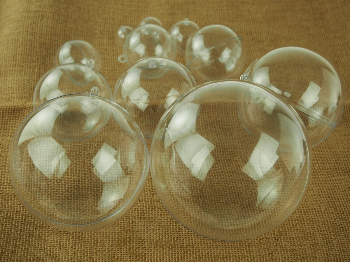 Small-Jumbo Clear Balls Orbs Bola Hanging Ornaments Party Favor | eBay