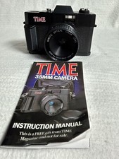 Camera TIME Magazine Promotional 35 mm Film Camera Vintage Photography 80s 90s