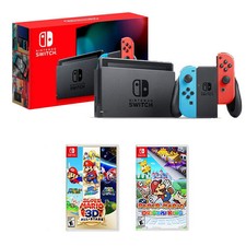 Nintendo Switch Console + Super Mario 3D All-Stars + Paper Mario: Origami King