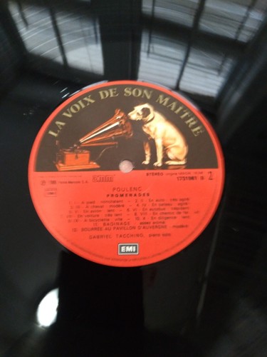 Gabriel Tacchino - Francis Poulenc, Promenades & Les Soirees De Nazelles 2LP's - Imagen 5 de 6