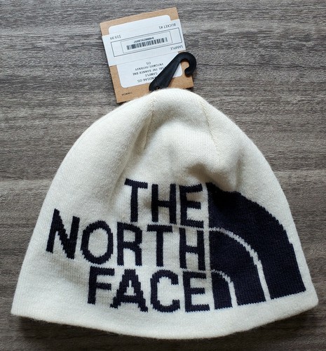 White Navy Beanie Hat Sample 