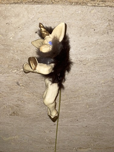 Onward Cameo Unicorn Donkey Figure With Fur Back And Long Tail - Picture 5 of 5