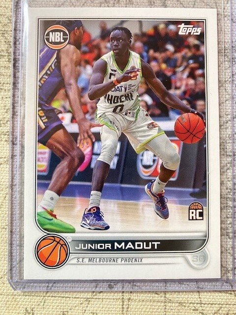 Junior Madut 2022-23 Topps NBL #76 Rookie