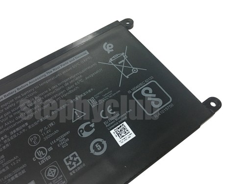 Nueva batería 51KD7 compatible con Dell Chromebook 11 3180 3189 serie Y07HK - Imagen 3 de 4