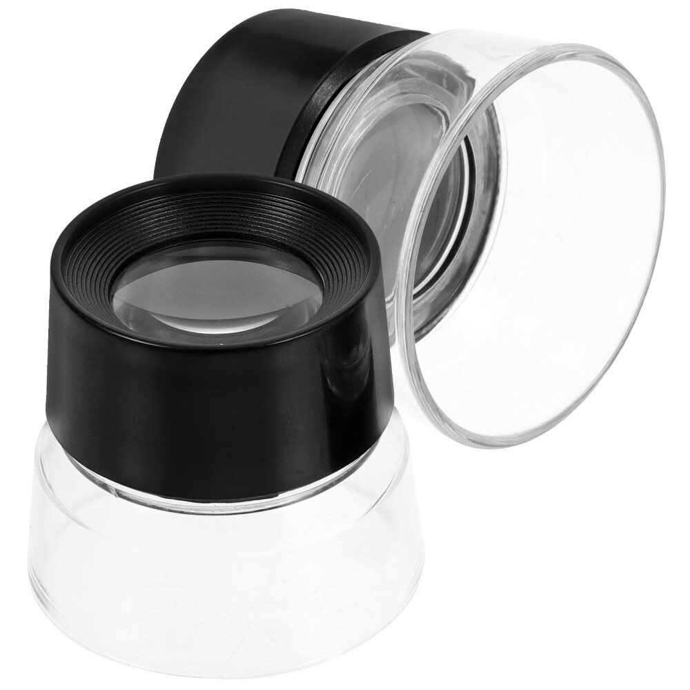 2Pcs Jewelers Eye Loupe Handheld Magnifying Glass 10x Jewelry Loupe eBay