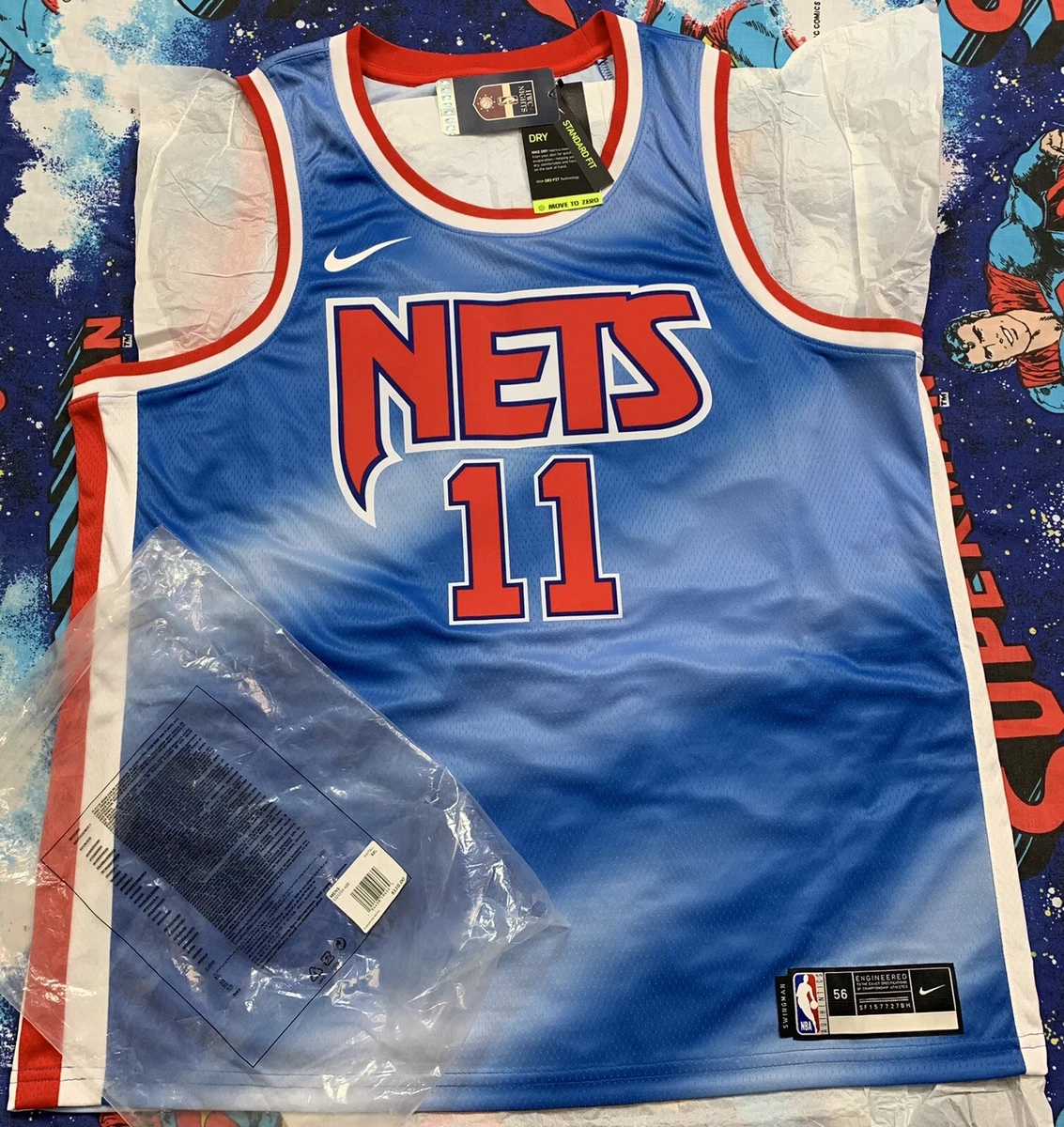 NWT S Nike Brooklyn Nets Kyrie Irving NBA Classic Edition Jersey Men s 56