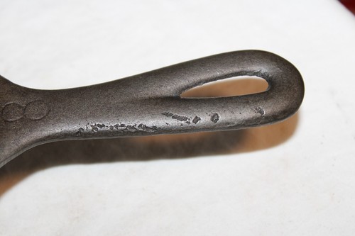Martin Stove & Range #8 Cast Iron Skillet Hamburger Logo w/ Heat Ring - Picture 24 of 24