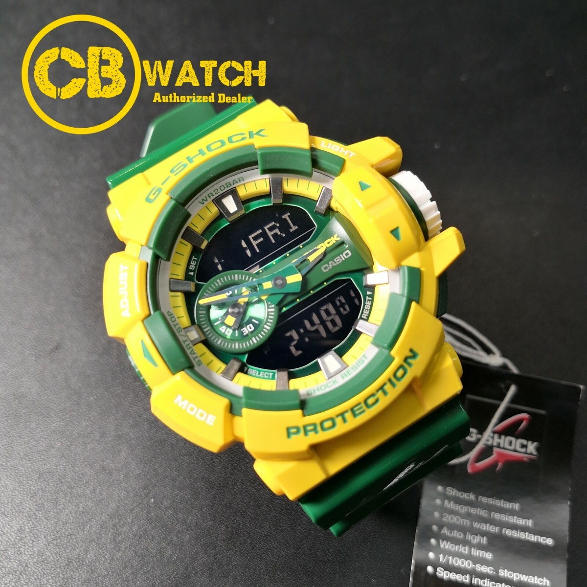 Casio G-Shock GA-400CS-9A Men's Quartz Special Color Series Analog